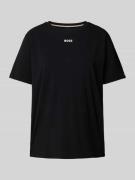 BOSS Pyjama-Oberteil mit Label-Print in Black, Größe XS