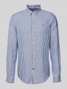 Tommy Hilfiger Business-Hemd mit Button-Down-Kragen in Marine, Größe 4...