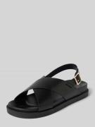 Only Sandale mit Fesselriemen Modell 'MINNIE' in Black, Größe 36