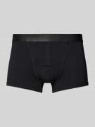 HOM Boxershorts mit elastischem Label-Bund in Black, Größe L