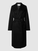 Selected Femme Mantel mit Bindegürtel Modell 'ROSA' in Black, Größe 42