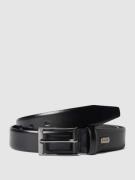 Lloyd Men's Belts Ledergürtel mit Dornschließe in Black, Größe 85
