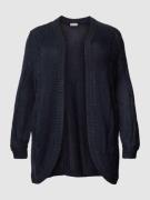 Samoon PLUS SIZE Cardigan  in Strick-Optik Modell 'SOPHISTICATED' in D...