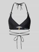 Marie Jo Bikini-Oberteil mit Schnürung Modell 'DAHU' in Black, Größe S