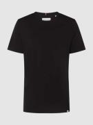 Les Deux T-Shirt aus Baumwolle Modell 'Marais' in Black, Größe XL