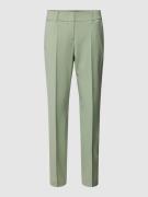 Windsor Slim Fit Hose aus Schurwolle in Schilf, Größe 40