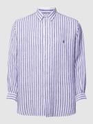 Polo Ralph Lauren Big & Tall PLUS SIZE Leinenhemd mit Streifenmuster i...