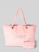 Juicy Couture Shopper mit Ziersteinbesatz Modell 'KIMBERLY' in Pink, G...