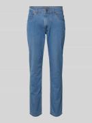 Christian Berg Men Regular Fit Jeans im 5-Pocket-Design in Hellblau Me...