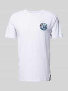 Rip Curl T-Shirt mit Label-Print Modell 'PASSAGE' in Weiss, Größe S