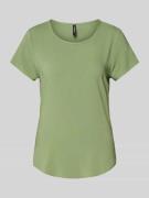 Vero Moda T-Shirt mit abgerundetem Saum Modell 'BELLA' in Oliv, Größe ...