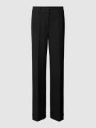 Cambio Hose mit Bügelfalten Modell 'GRACE' in Black, Größe 36