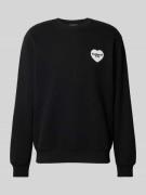 Carhartt Work In Progress Sweatshirt mit Label-Print Modell 'HEART BAN...