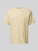 The North Face T-Shirt mit Label-Print Modell 'ZUMU' in Beige, Größe X...