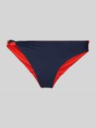 TOMMY HILFIGER Bikini-Hose in Two-Tone-Machart in Rot, Größe L