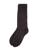 CK Calvin Klein Socken mit Logo-Stickerei im 2er-Pack in Mittelgrau Me...