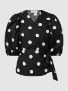 EDITED Blusenshirt aus Bio-Baumwolle Modell 'Violeta' in Black, Größe ...