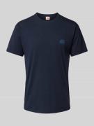 Sundek T-Shirt mit Label-Print in Marine, Größe S