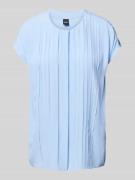 BOSS Bluse mit Kappärmeln Modell 'Berita' in Hellblau, Größe 34