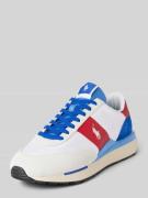Polo Ralph Lauren Sneaker mit Logo-Stitching Modell 'TRAIN 89' in Weis...