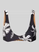 Rip Curl Bikini-Oberteil mit floralem Muster Modell 'HOLIDAY' in Black...