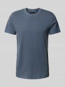 Tommy Hilfiger Slim Fit T-Shirt mit Logo-Stitching Modell 'GARMENT' in...