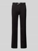 Brax Hose in unifarbenem Design Modell 'EVEREST' in Black, Größe 24