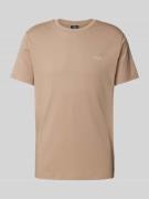 JOOP! Jeans T-Shirt in unifarbenem Design Modell 'Alphis' in Taupe, Gr...