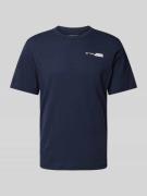 Tom Tailor T-Shirt mit Rundhalsausschnitt in Marine, Größe S
