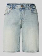 ARMANI EXCHANGE Regular Fit Jeansshorts im 5-Pocket-Design in Hellgrau...