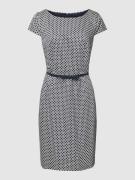Christian Berg Woman Selection Knielanges Kleid mit Allover-Muster in ...