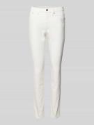 s.Oliver RED LABEL Slim Fit Jeans im 5-Pocket-Design in Offwhite, Größ...