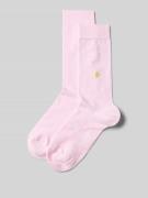 Burlington Socken in unifarbenem Design Modell 'LADY' in Rosa, Größe 3...