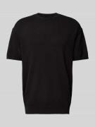 Karl Lagerfeld T-Shirt mit Lochmuster in Black, Größe S