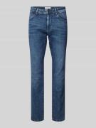 Tom Tailor Regular Slim Jeans mit Label-Detail Modell 'Josh' in Jeansb...