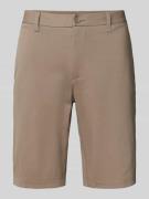 BOSS Green Regular Fit Shorts mit Gürtelschlaufen Modell 'Commuter' in...