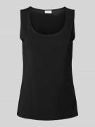 Milano Italy Tanktop mit U-Ausschnitt in Black, Größe L