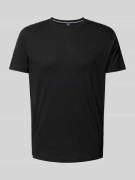 Lerros T-Shirt mit Rundhalsausschnitt in Black, Größe XL