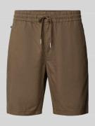 Matinique Shorts mit elastischem Bund Modell 'barton' in Khaki, Größe ...