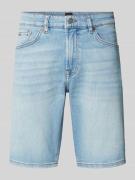 BOSS Orange Jeansshorts im 5-Pocket-Design in Hellblau, Größe 30