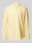 Polo Ralph Lauren Custom Fit Freizeithemd mit Button-Down-Kragen in Ge...