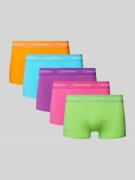 Calvin Klein Underwear Trunks mit elastischem Logo-Bund im 5er-Pack in...
