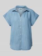 B.Young T-Shirt in Denim-Optik Modell 'Lana' in Hellblau, Größe 40