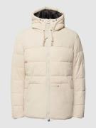 Barbour Steppjacke mit Label-Stitching Modell 'KNOTTS' in Offwhite, Gr...