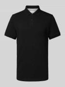 s.Oliver RED LABEL Poloshirt mit Label-Detail in Black, Größe XXL