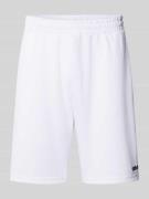 REVIEW Shorts mit elastischem Bund in Weiss, Größe S