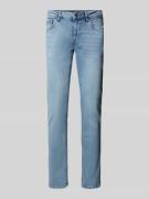 CARS JEANS Slim Fit Jeans mit Label-Detail Modell 'BLAST' in Jeansblau...