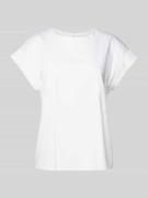 Christian Berg Woman Selection T-Shirt mit Kappärmeln in Ecru, Größe 3...