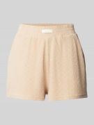 Guess Activewear Regular Fit Shorts mit Strukturmuster Modell 'LOLA' i...