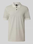 BOSS Orange Slim Fit Poloshirt mit Label-Detail Modell 'Prime' in Mitt...
